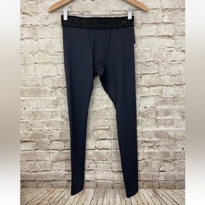 Under Armour Compression Tights, Black, Men's Medium